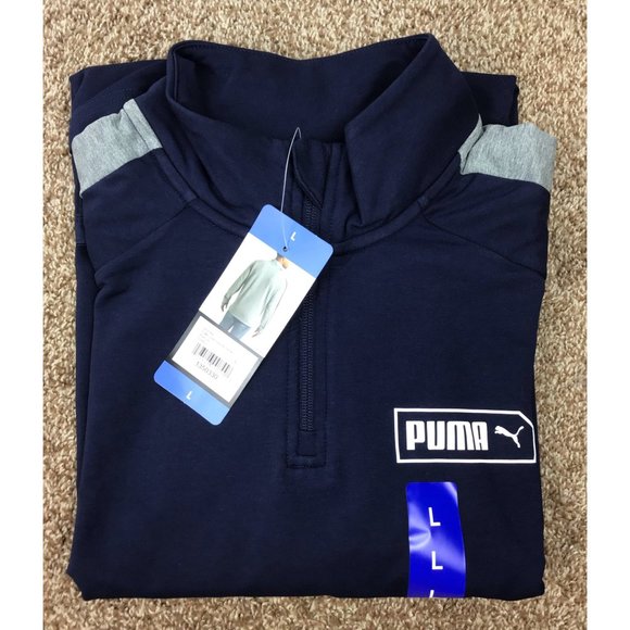 Puma Stretcheite 1/4 Zip Pullover Sweatshirt - Picture 8 of 8